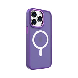 New Magnetic Wireless Charging Case - PURPLE for iPhone 15 Pro Max (Only Ground Shipping)