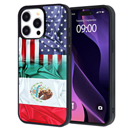 Printing Aluminum Plate Case - USA & MEXICO for iPhone 15 Pro (Only Ground Shipping)