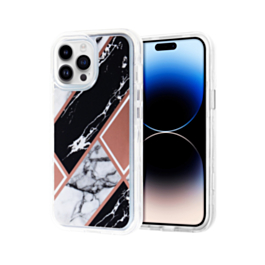 New Fashion Heavy Duty Case - Style 3 for iPhone 15 Pro (Only Ground Shipping)