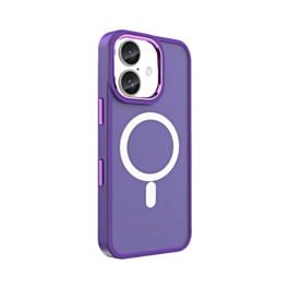 New Magnetic Wireless Charging Case - PURPLE for iPhone 16 (Only Ground Shipping)