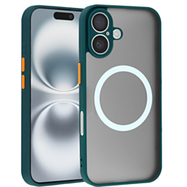 iPhone 16 Plus Wireless Charging Protector Matte Case - DARK GREEN (Only Ground Shipping)