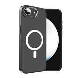 New Magnetic Wireless Charging Case - (BLACK) for iPhone 16e / 17e (Only Ground Shipping)