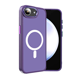 New Magnetic Wireless Charging Case - (PURPLE) for iPhone 16e / 17e (Only Ground Shipping)