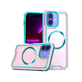 iPhone 16 Plus Non-Slip Translucent Matte Wireless Charging Case - TEAL (Only Ground Shipping)