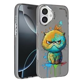 Animal Graffiti Design Wireless Charging Case - Style 8 for iPhone 16 Plus (Only Ground Shipping)