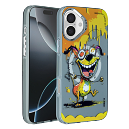 Animal Graffiti Design Wireless Charging Case - Style 13 for iPhone 16 Plus (Only Ground Shipping)