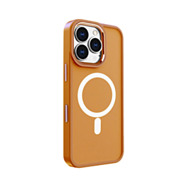 New Magnetic Wireless Charging Case - ORANGE for iPhone 16 Pro (Only Ground Shipping)