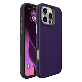 Shock Absorption Protective Dual Layer Case (PURPLE) for iPhone 16 Pro (Only Ground Shipping)