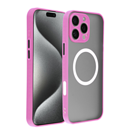 Wireless Charging Protector Matte Case - PINK for iPhone 16 Pro (Only Ground Shipping)