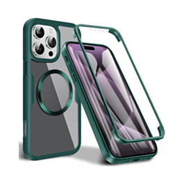 Full Shockproof Silicone Cover - GREEN for iPhone 16 Pro / 17 (Only Ground Shipping)