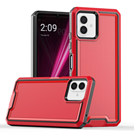 Slim Non-Slip Transparent Matte Case - RED for iPhone 16 Plus (Only Ground Shipping)