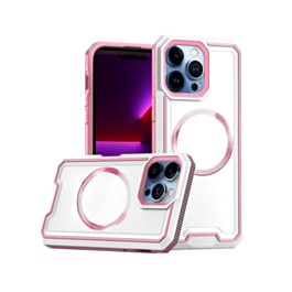 Non-Slip Translucent Matte Wireless Charging Case (WHITE) for iPhone 16 Pro / 17 (Only Ground Shipping)