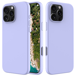 iPhone 16 Pro Soft Solid Silicone Case (Full Buttom Cover) - LLC (Only Ground Shipping)
