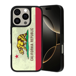 Printing Design Case with Magsafe - CA REPUBLIC for iPhone 16 Pro (Only Ground Shipping)