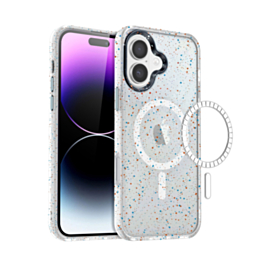 Splash - Ink Design Wireless Charging Case - WHITE for iPhone 17 (Only Ground Shipping)