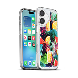 Liquid Quicksand Glitter Cover Case - FRUIT for iPhone 17 (Only Ground Shipping)