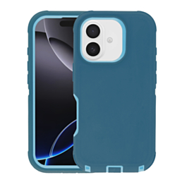 Heavy Duty Case for iPhone 17 (TEAL) (Only Ground Shipping)