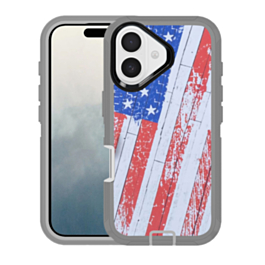 Heavy Duty Case - FLAG for iPhone 17 (Only Ground Shipping)