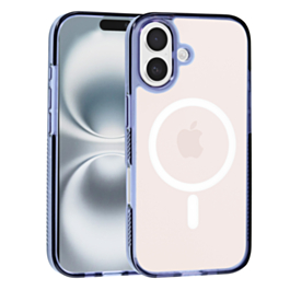 Magnetic Clear Case - PURPLE for iPhone 17 (Only Ground Shipping)