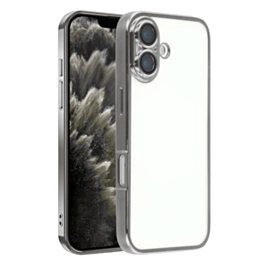 Frosted Transparent Matte Case with Lens Protection (GRAY) for iPhone 17 (Only Ground Shipping)