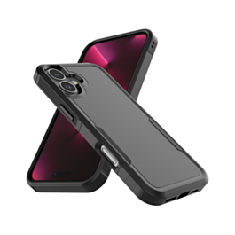 Dual Layers Shockproof Strong Case - BLACK for iPhone 17 (Only Ground Shipping)