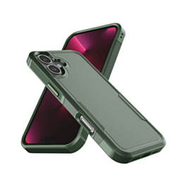 Dual Layers Shockproof Strong Case - DARK GREEN for iPhone 17 (Only Ground Shipping)