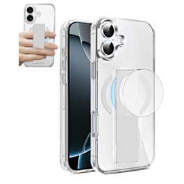Hard Clear Case with MagGrip for iPhone 17 (CLEAR) (Only Ground Shipping)
