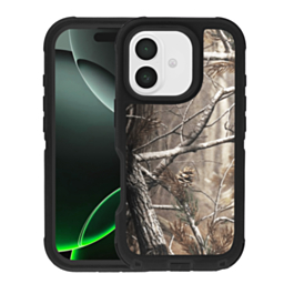 Heavy Duty Case - CAMO BLACK for iPhone 17 (Only Ground Shipping)