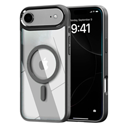 Shiny Magnetic Clear Cases - BLACK for iPhone Air (Only Ground Shipping)
