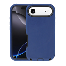 Heavy Duty Case for iPhone Air (DARK BLUE & BLACK) (Only Ground Shipping)
