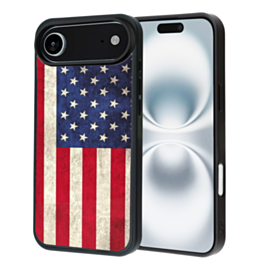 Printing Aluminum Plate Case - USA FLAG 2 for iPhone Air (Only Ground Shipping)