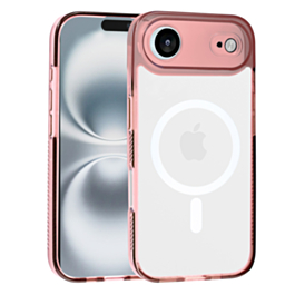Magnetic Clear Case - PINK for iPhone Air (Only Ground Shipping)