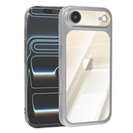 Frosted Transparent Matte Case with Lens Protection (SILVER) for iPhone AIR (Only Ground Shipping)