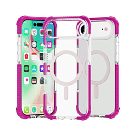 TPU Mesh Sport Case with Wireless Charging - PINK for iPhone 17A (Only Ground Shipping)