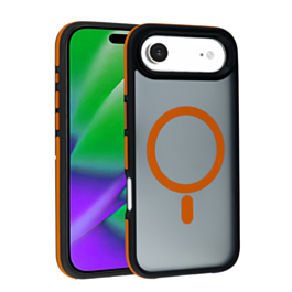 Bicolor Matte Magnetic Translucency Case - ORANGE for iPhone Air (Only Ground Shipping)