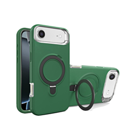Support Heavy Duty Case with Wireless Charging Kickstand - DARK GREEN for iPhone Air (Only Ground Shipping)