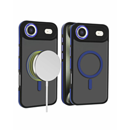 Slim Non-Slip Translucent Matte Wireless Charging Case - BLUE for iPhone Air (Only Ground Shipping)