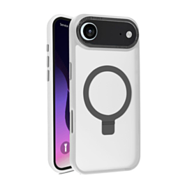 Carbon Wireless Charging Case with Ring Stand - CLEAR for iPhone Air (Only Ground Shipping)