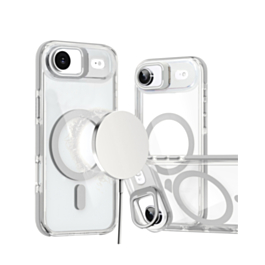 Thin Magnetic Clear Case with Camera Stand Kickstand - CLEAR for iPhone Air (Only Ground Shipping)