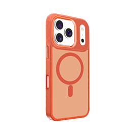 New Magnetic Wireless Charging Case -ORANGE for iPhone 17 Pro (Only Ground Shipping)