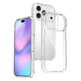Hybrid Case with Air Cushion Technology - CLEAR for iPhone 17 Pro (Only Ground Shipping)