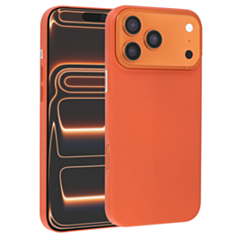 Liquid Silicone Magsafe Cases for - ORANGE for iPhone 17 Pro (Only Ground Shipping)