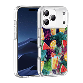 Liquid Quicksand Glitter Cover Case - FRUIT for iPhone 17 Pro (Only Ground Shipping)