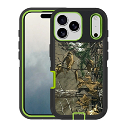 Heavy Duty Case - CAMO GREEN for iPhone 17 Pro (Only Ground Shipping)