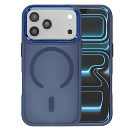 New Magnetic Wireless Charging Case with IC Chip (NAVY BLUE) for iPhone 17 Pro (Only Ground Shipping)