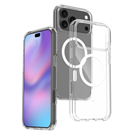 Ultra Hybrid Case with Magsafe - CLEAR for iPhone 17 Pro (Only Ground Shipping)