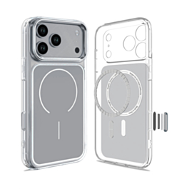 Transparent Magnetic Cases with IC Chip - CLEAR for iPhone 17 Pro Max (Only Ground Shipping)