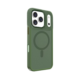 New Magnetic Wireless Charging Case - DARK GREEN for iPhone 17 Pro Max (Only Ground Shipping)