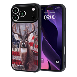 Printing Aluminum Plate Case - USA FLAG for iPhone 17 Pro Max (Only Ground Shipping)