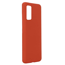 Galaxy S20 Plus Soft Solid Silicone Case (Full Buttom Cover) - NECTARINE (Only Ground Shipping)